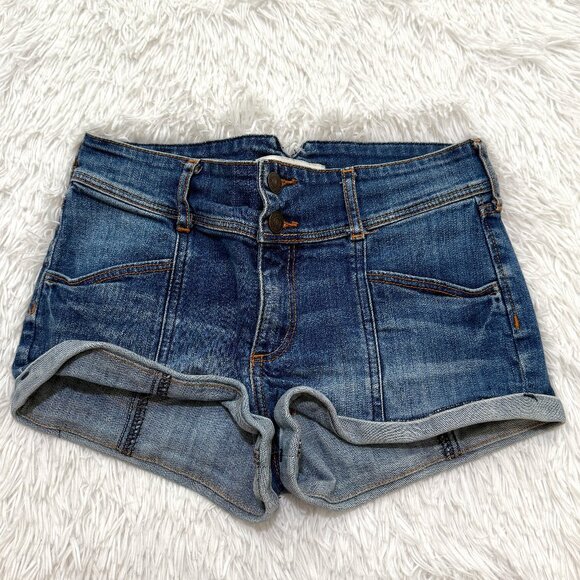 Abercrombie & Fitch Other - Women Abercrombie & FItch Vintage Low Rise Denim Shorts in Blue Size 16